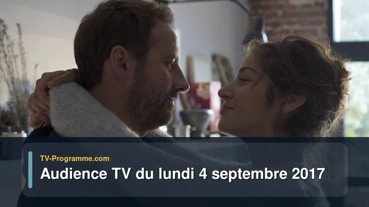 Audience TV du Lundi 4 septembre 2017