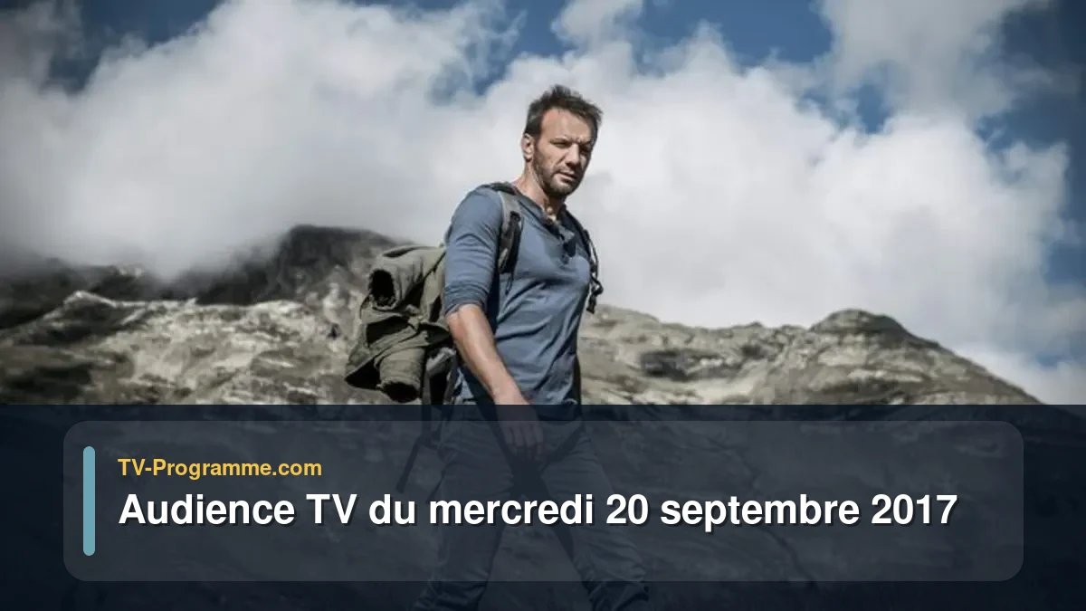 Audience TV du Mercredi 20 septembre 2017