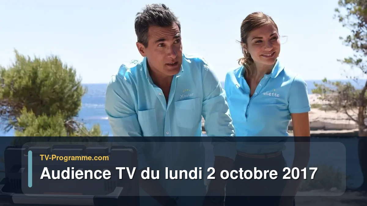 Audiences TV et audimat en prime time du Lundi 2 octobre 2017