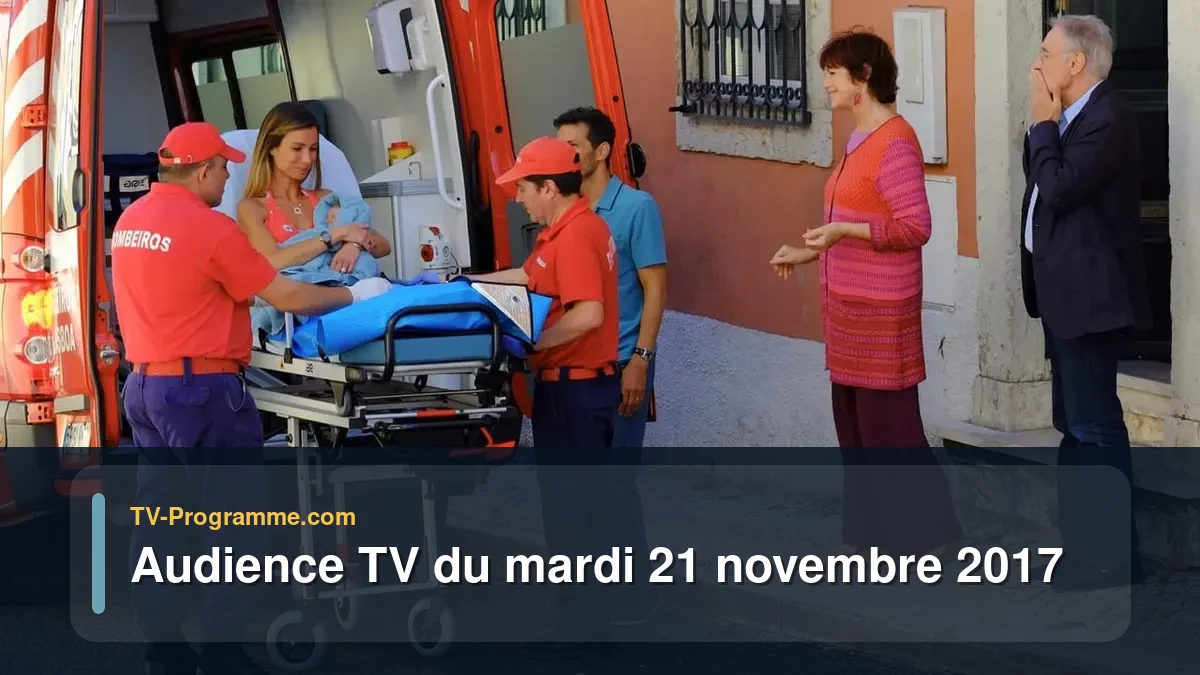 Audiences TV et audimat en prime time du Mardi 21 novembre 2017