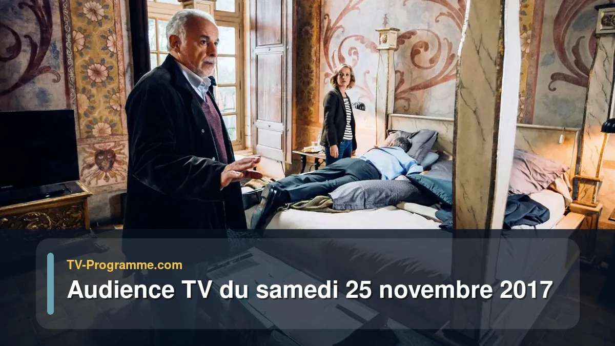 Audience TV du Samedi 25 novembre 2017