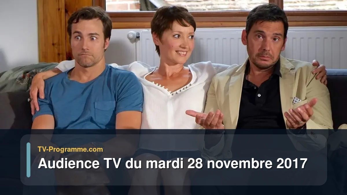 Audience TV du Mardi 28 novembre 2017