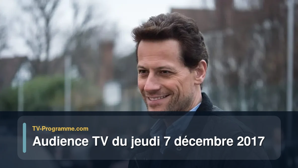 Audiences TV et audimat en prime time du Jeudi 7 décembre 2017
