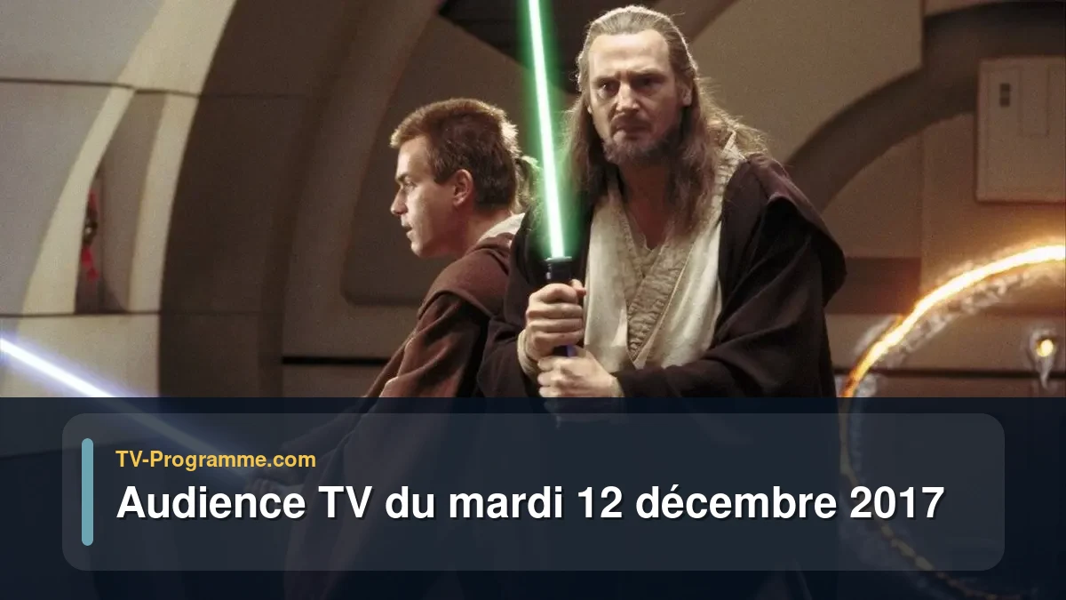 Audiences TV et audimat en prime time du Mardi 12 décembre 2017