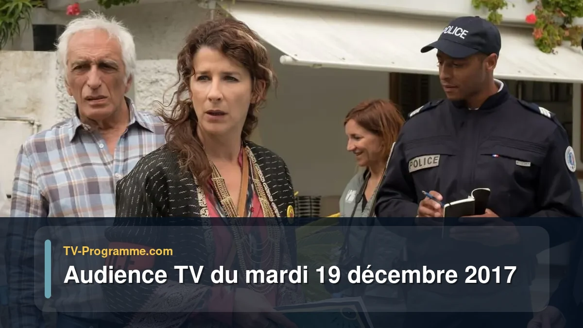 Audiences TV et audimat en prime time du Mardi 19 décembre 2017