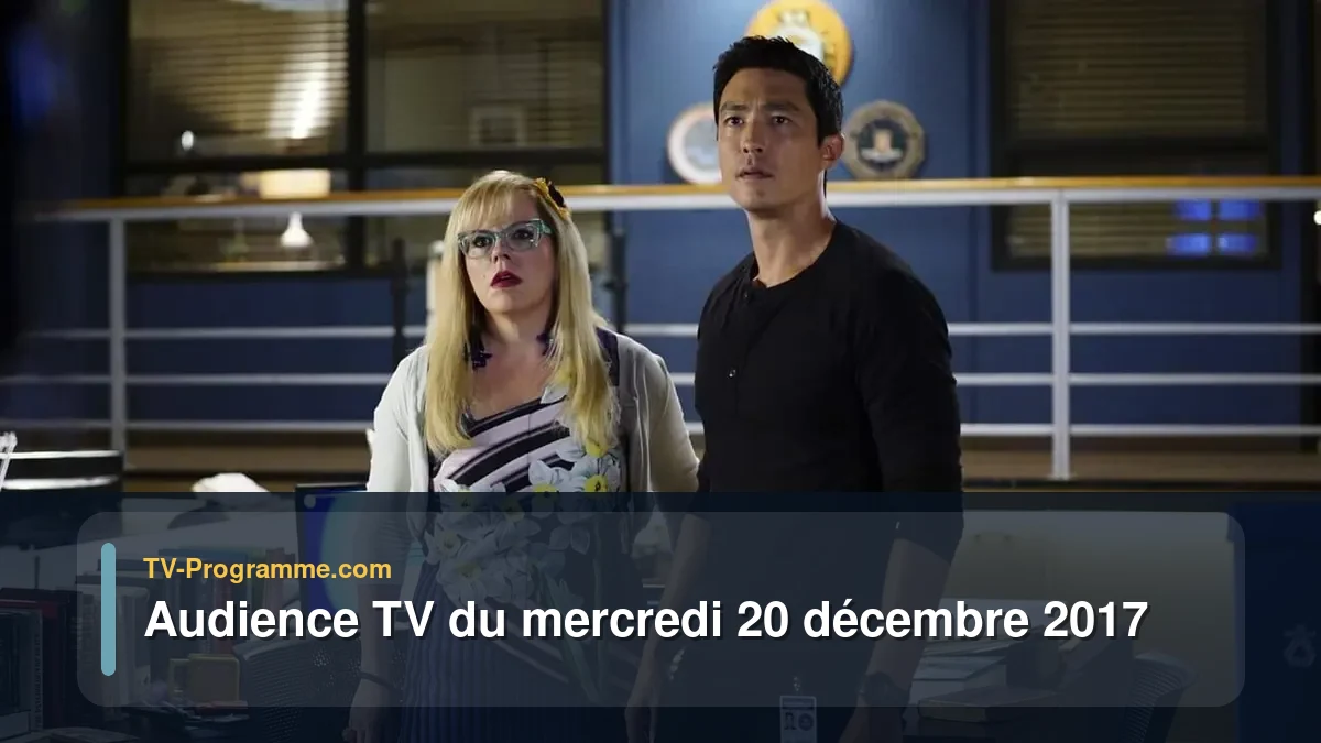 Audiences TV et audimat en prime time du Mercredi 20 décembre 2017