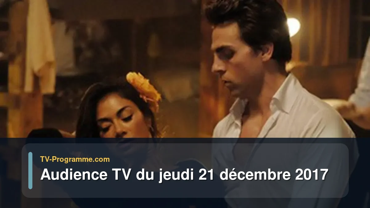 Audiences TV et audimat en prime time du Jeudi 21 décembre 2017