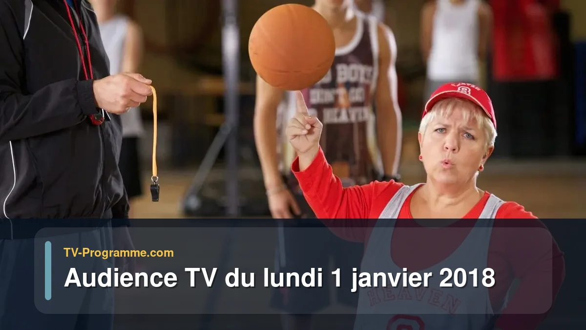 Audiences TV et audimat en prime time du Lundi 1 janvier 2018
