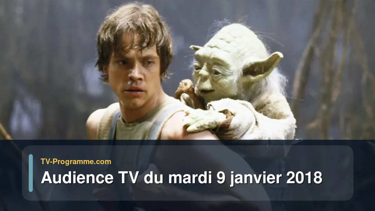 Audiences TV et audimat en prime time du Mardi 9 janvier 2018