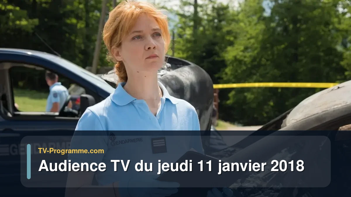 Audience TV du Jeudi 11 janvier 2018