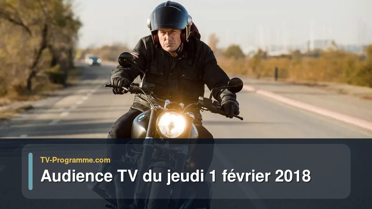 Audience TV du Jeudi 1 février 2018