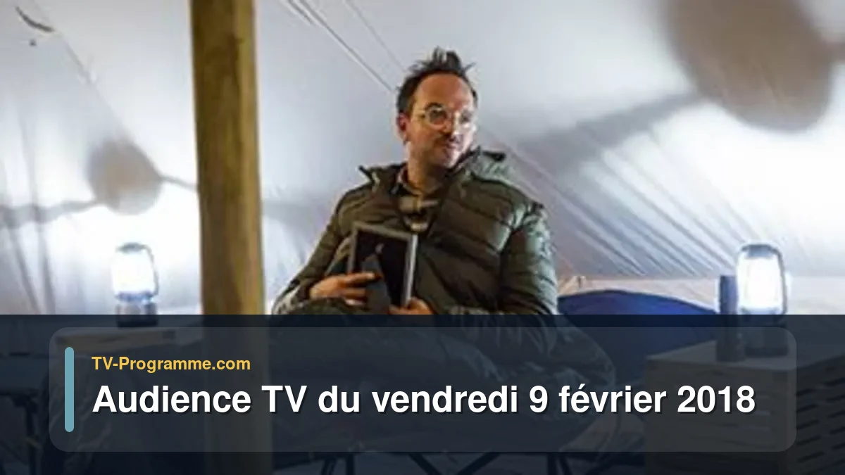 Audiences TV et audimat en prime time du Vendredi 9 février 2018