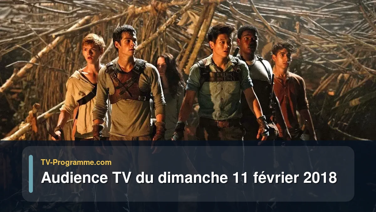 Audiences TV et audimat en prime time du Dimanche 11 février 2018