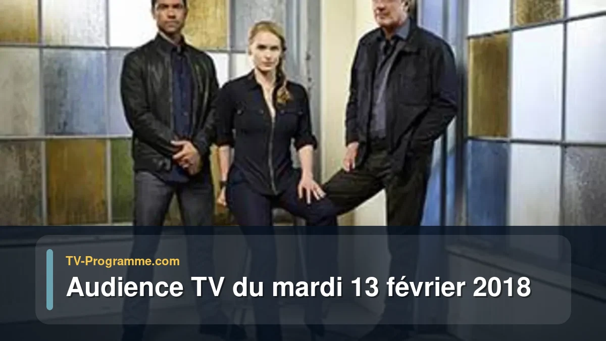 Audiences TV et audimat en prime time du Mardi 13 février 2018