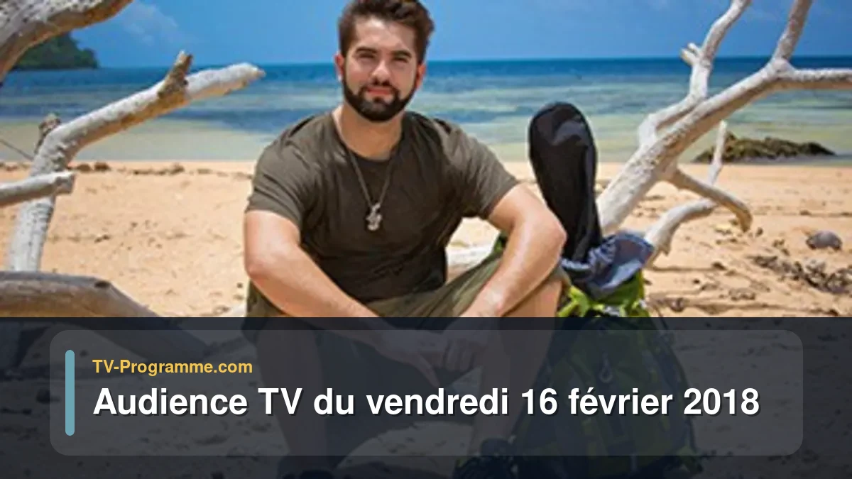Audiences TV et audimat en prime time du Vendredi 16 février 2018
