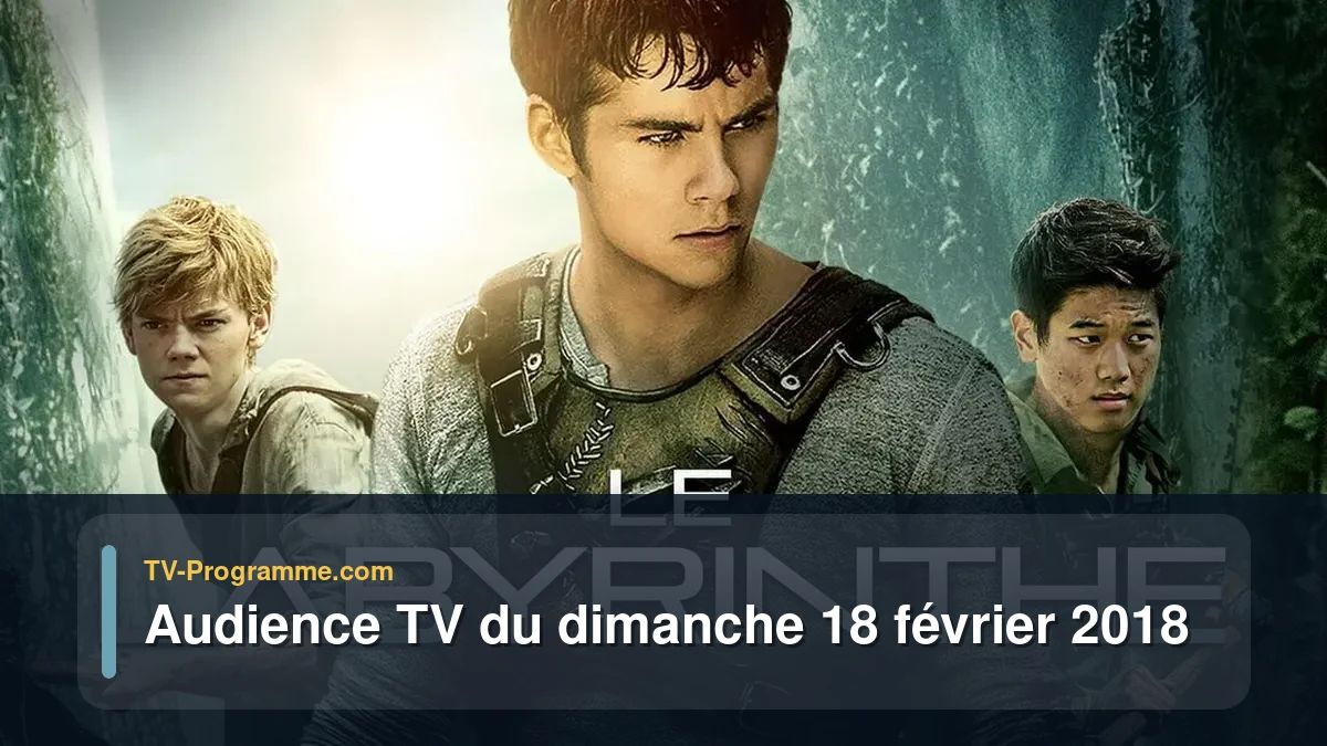 Audiences TV et audimat en prime time du Dimanche 18 février 2018