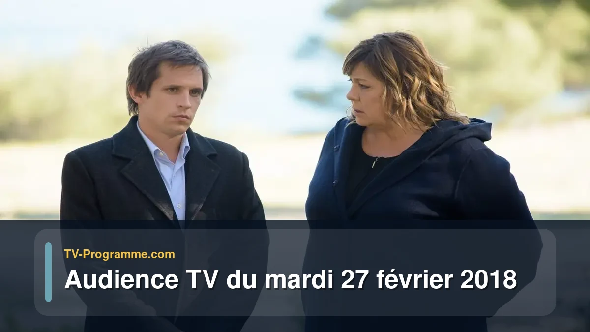 Audiences TV et audimat en prime time du Mardi 27 février 2018