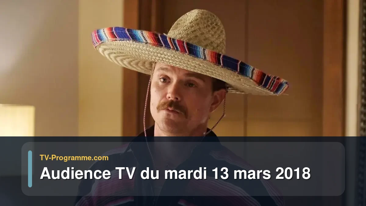 Audiences TV et audimat en prime time du Mardi 13 mars 2018