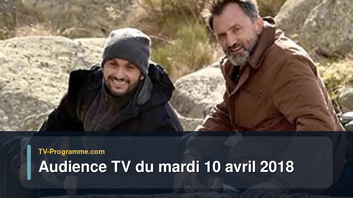 Audiences TV et audimat en prime time du Mardi 10 avril 2018