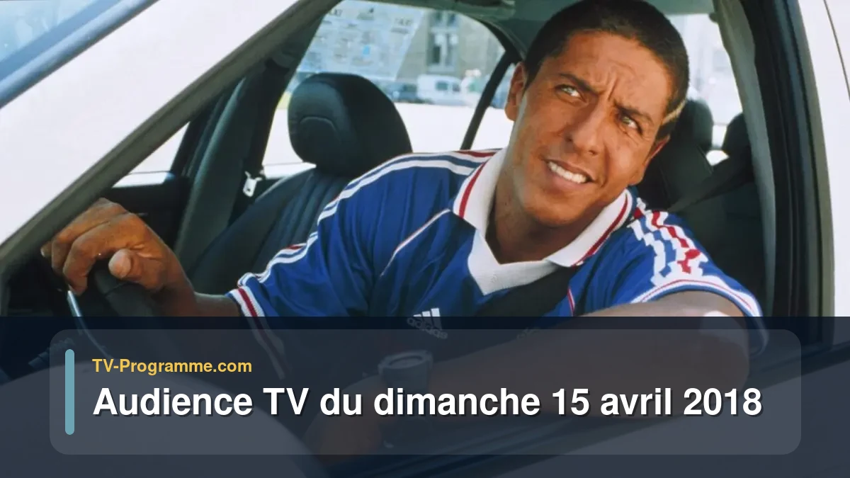 Audiences TV et audimat en prime time du Dimanche 15 avril 2018