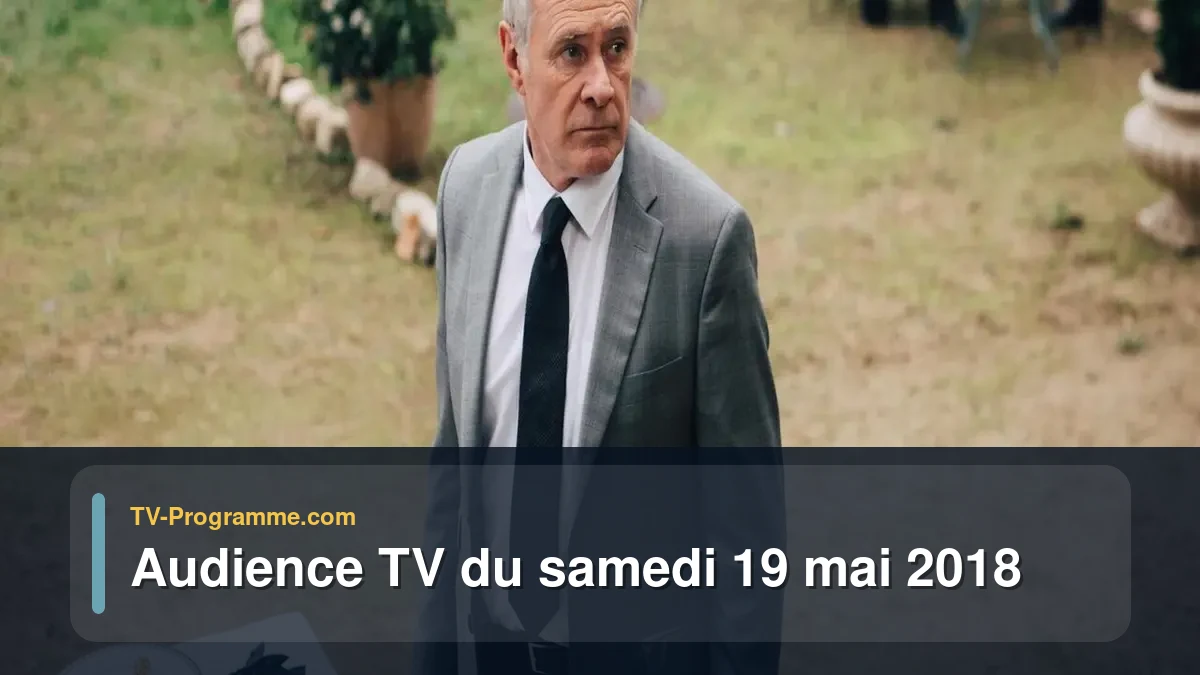 Audiences TV et audimat en prime time du Samedi 19 mai 2018