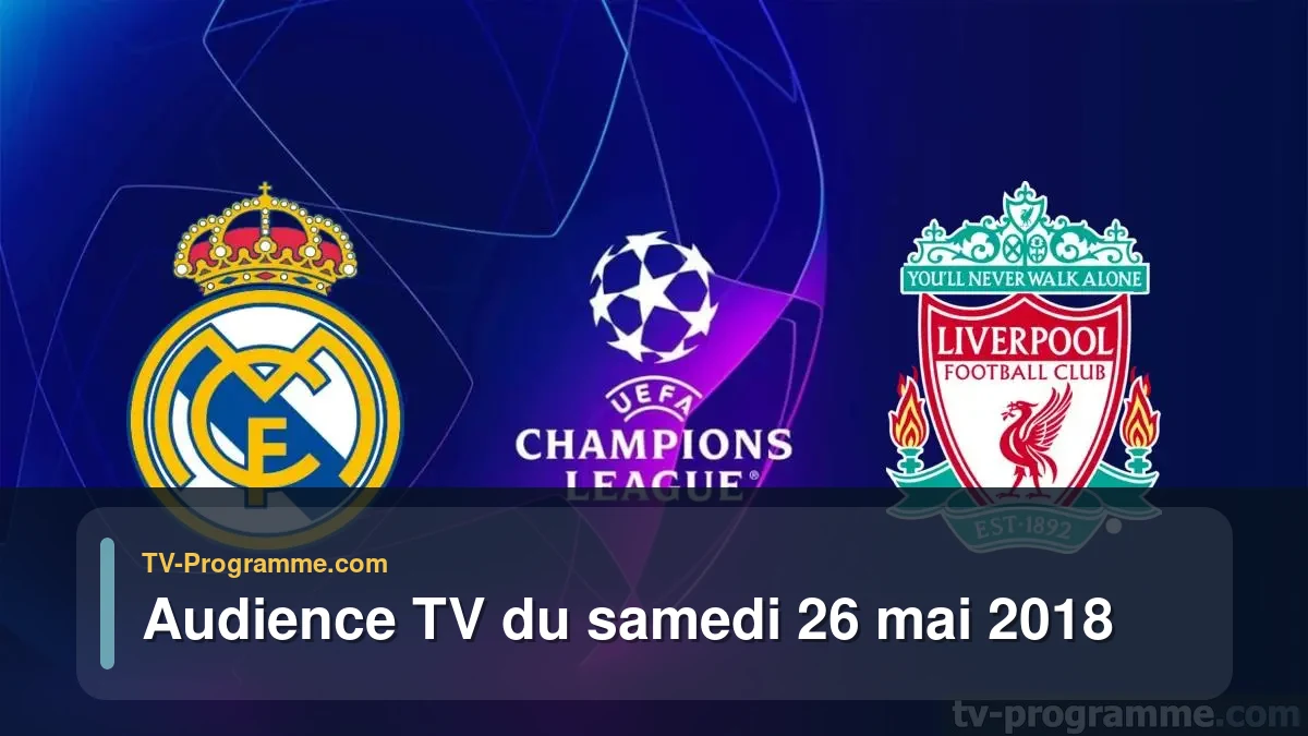 Audiences TV et audimat en prime time du Samedi 26 mai 2018