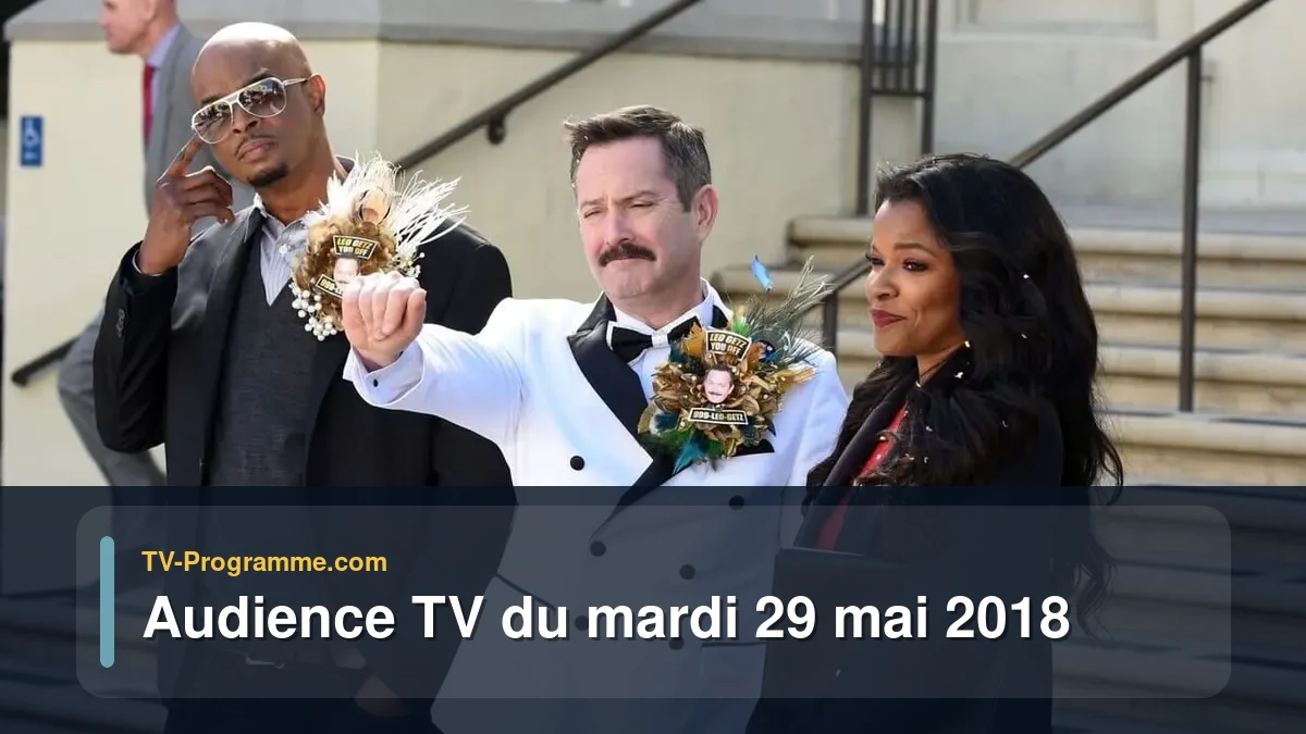 Audiences TV et audimat en prime time du Mardi 29 mai 2018