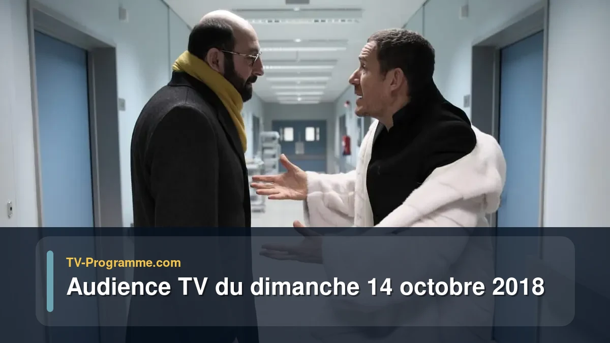 Audiences TV et audimat en prime time du Dimanche 14 octobre 2018