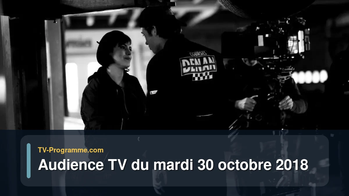 Audiences TV et audimat en prime time du Mardi 30 octobre 2018