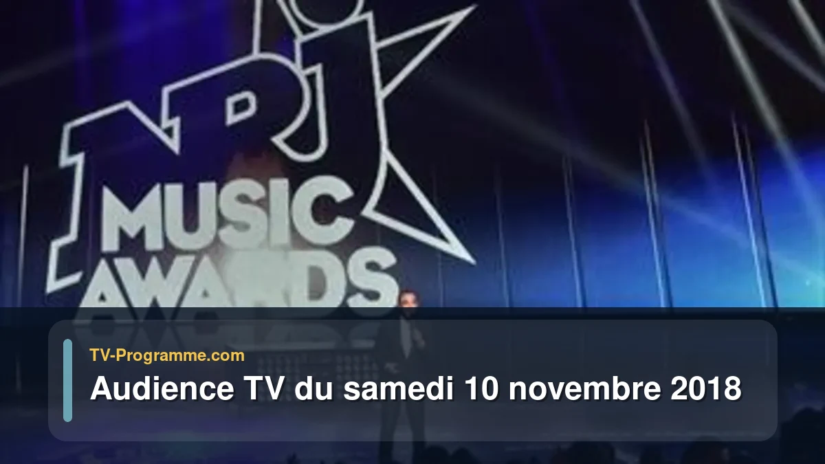 Audiences TV et audimat en prime time du Samedi 10 novembre 2018