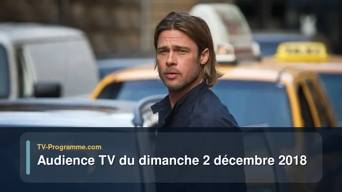 Audiences TV et audimat en prime time du Dimanche 2 décembre 2018