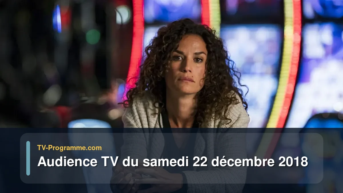 Audiences TV et audimat en prime time du Samedi 22 décembre 2018