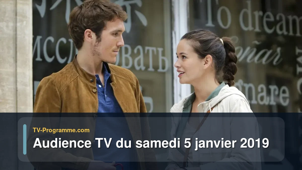 Audiences TV et audimat en prime time du Samedi 5 janvier 2019