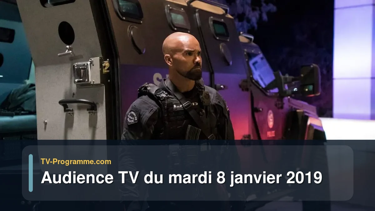 Audiences TV et audimat en prime time du Mardi 8 janvier 2019