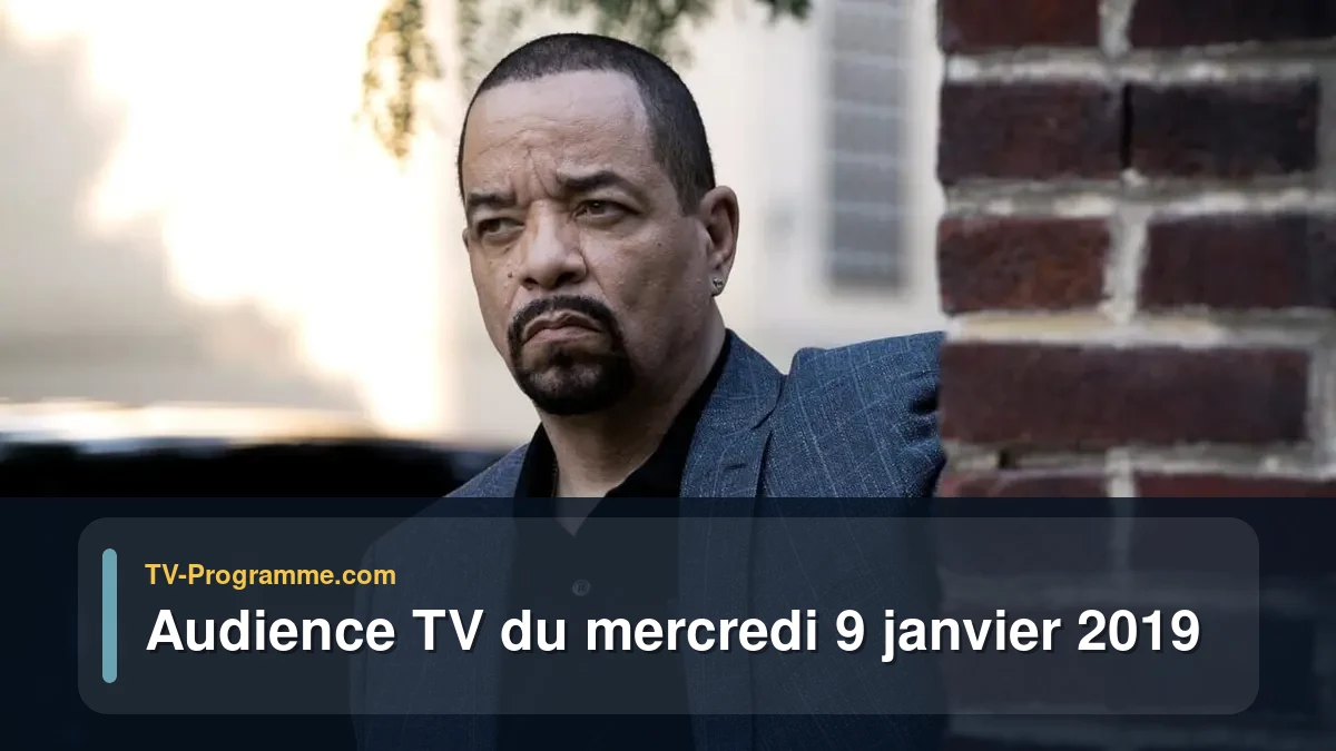 Audiences TV et audimat en prime time du Mercredi 9 janvier 2019