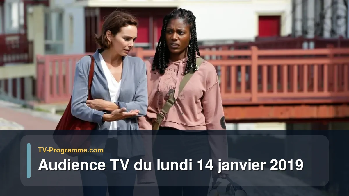 Audiences TV et audimat en prime time du Lundi 14 janvier 2019