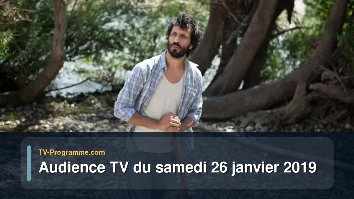 Audiences TV et audimat en prime time du Samedi 26 janvier 2019