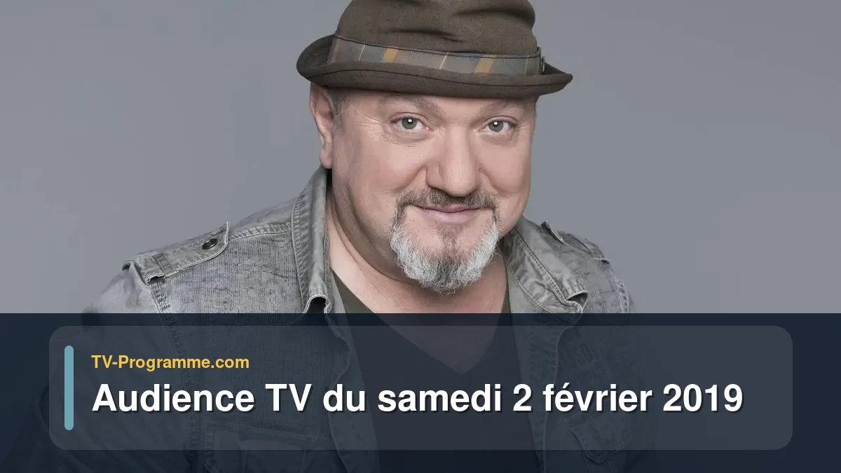 Audiences TV et audimat en prime time du Samedi 2 février 2019