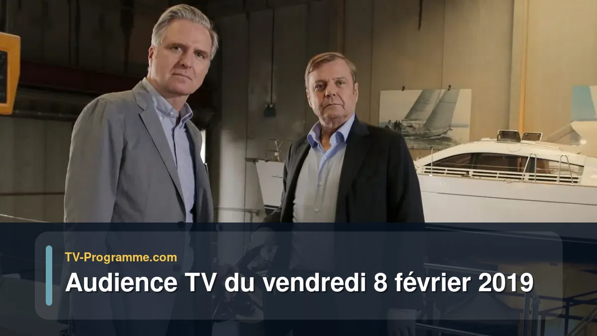 Audiences TV et audimat en prime time du Vendredi 8 février 2019