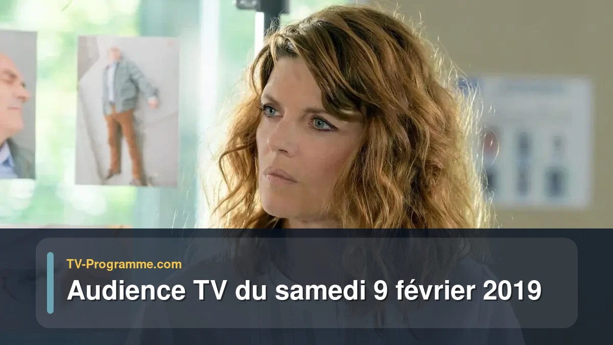 Audiences TV et audimat en prime time du Samedi 9 février 2019