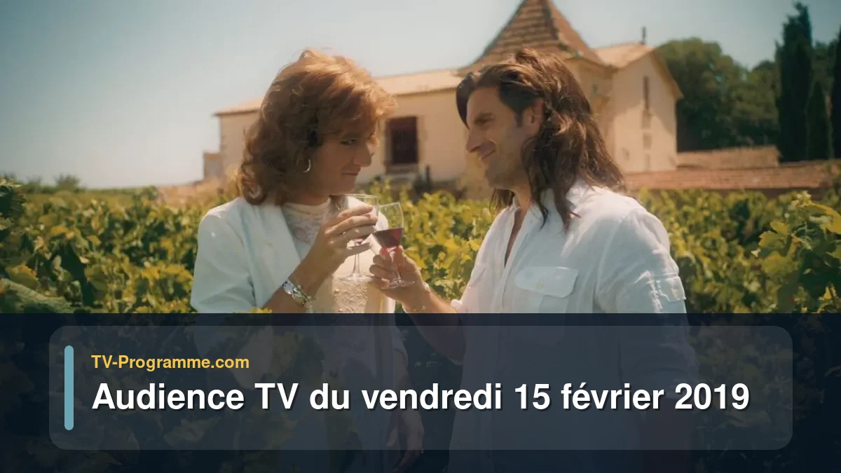 Audiences TV et audimat en prime time du Vendredi 15 février 2019