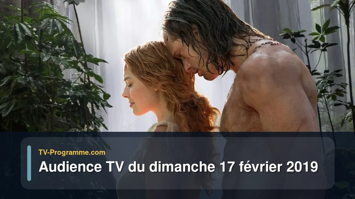 Audiences TV et audimat en prime time du Dimanche 17 février 2019