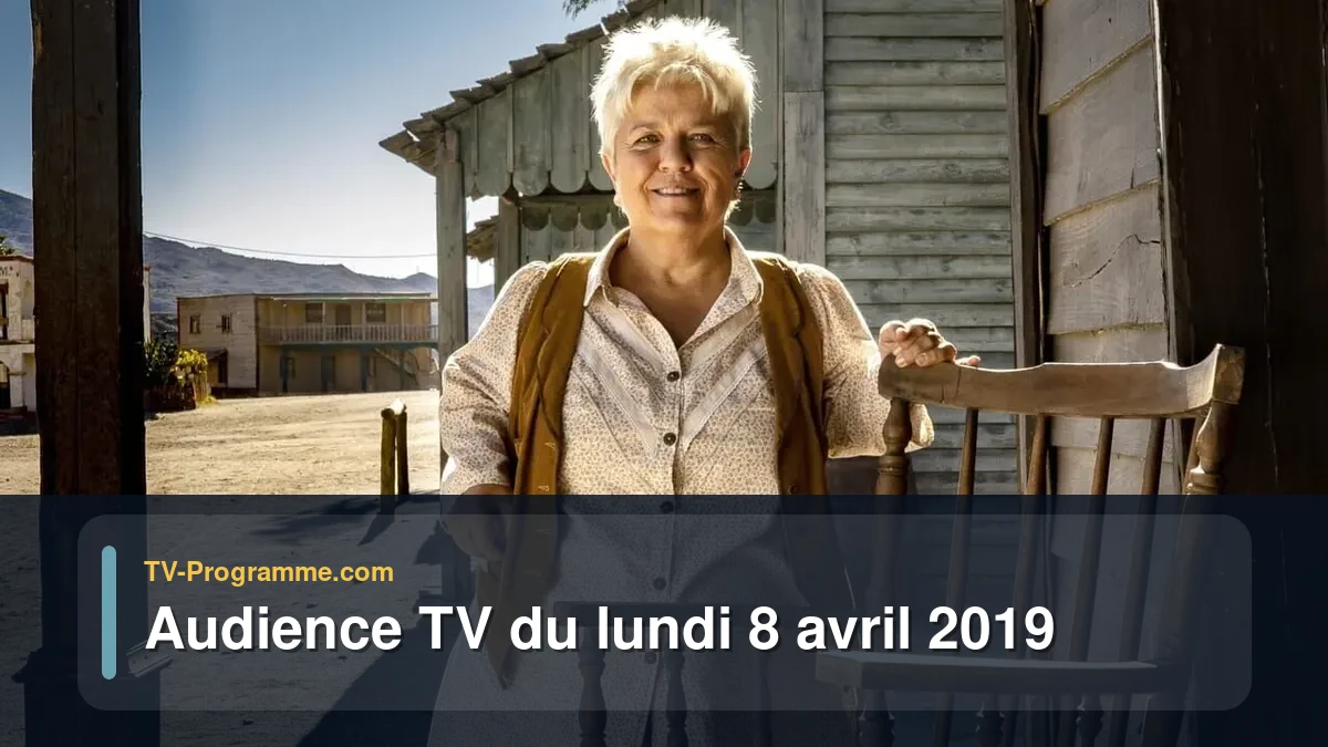 Audiences TV et audimat en prime time du Lundi 8 avril 2019