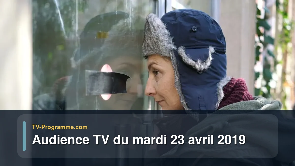 Audiences TV et audimat en prime time du Mardi 23 avril 2019