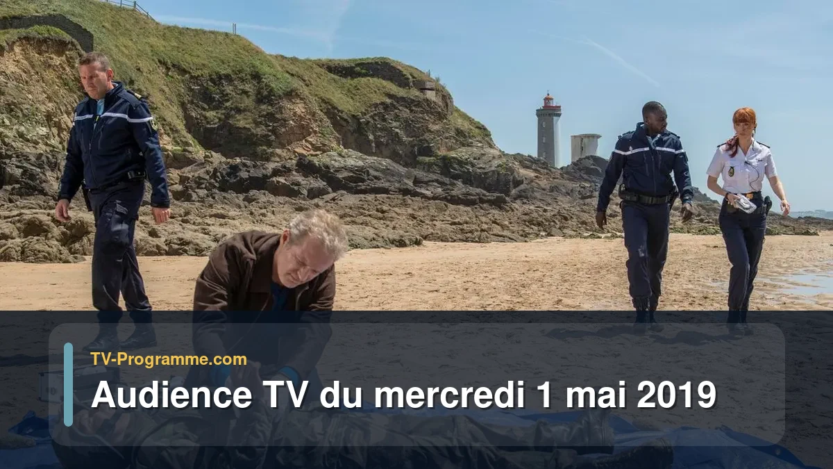 Audiences TV et audimat en prime time du Mercredi 1 mai 2019