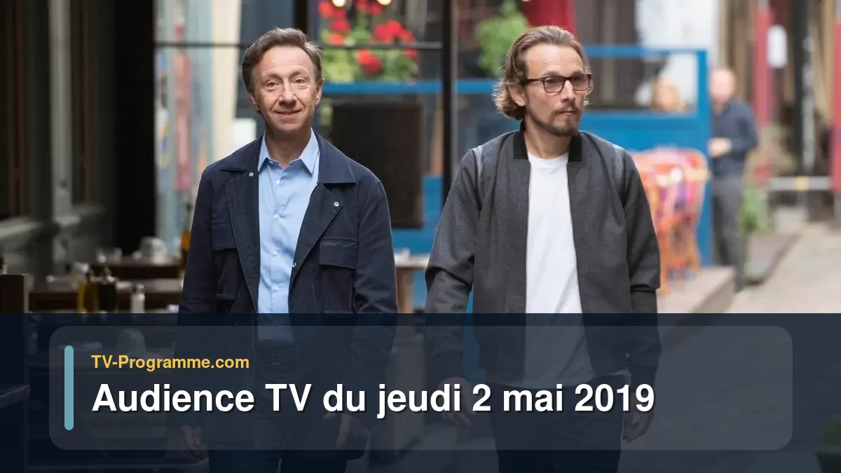 Audiences TV et audimat en prime time du Jeudi 2 mai 2019