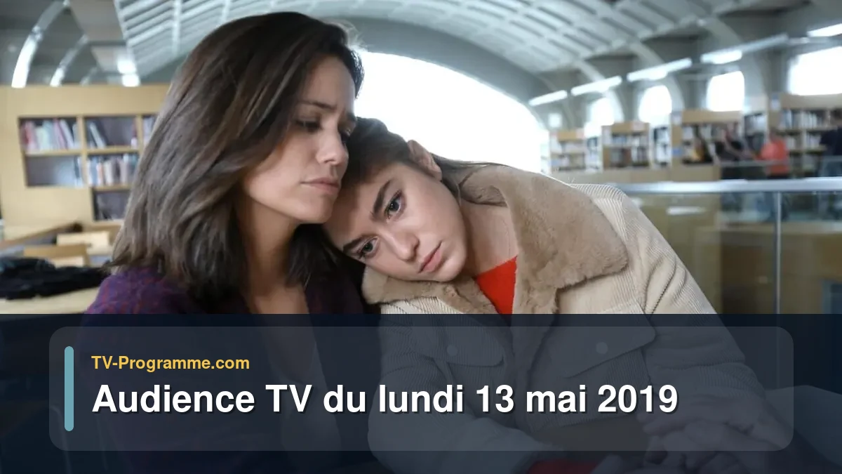 Audiences TV et audimat en prime time du Lundi 13 mai 2019