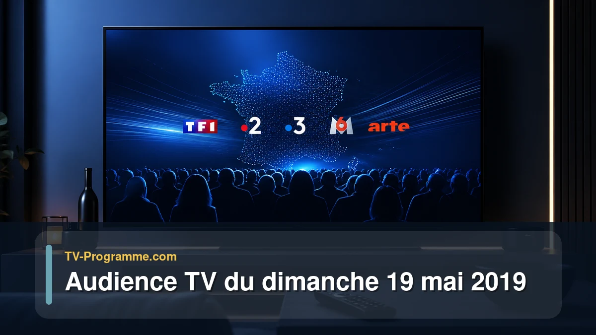Audiences TV et audimat en prime time du Dimanche 19 mai 2019