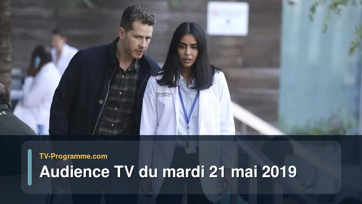 Audiences TV et audimat en prime time du Mardi 21 mai 2019