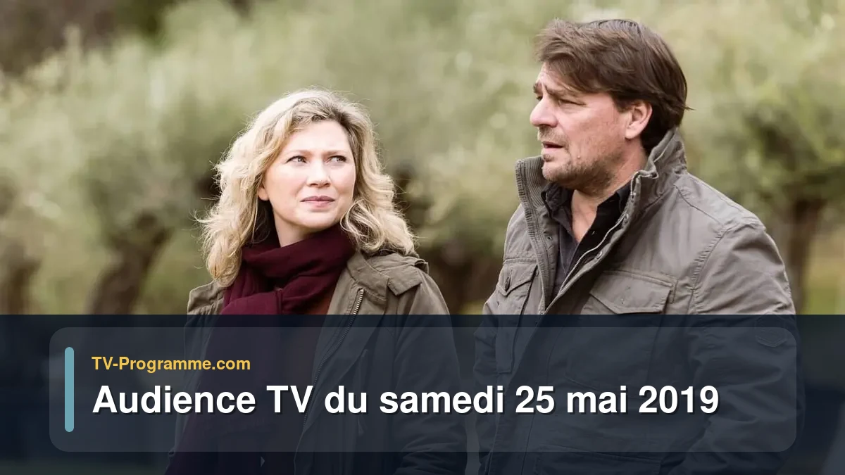 Audiences TV et audimat en prime time du Samedi 25 mai 2019